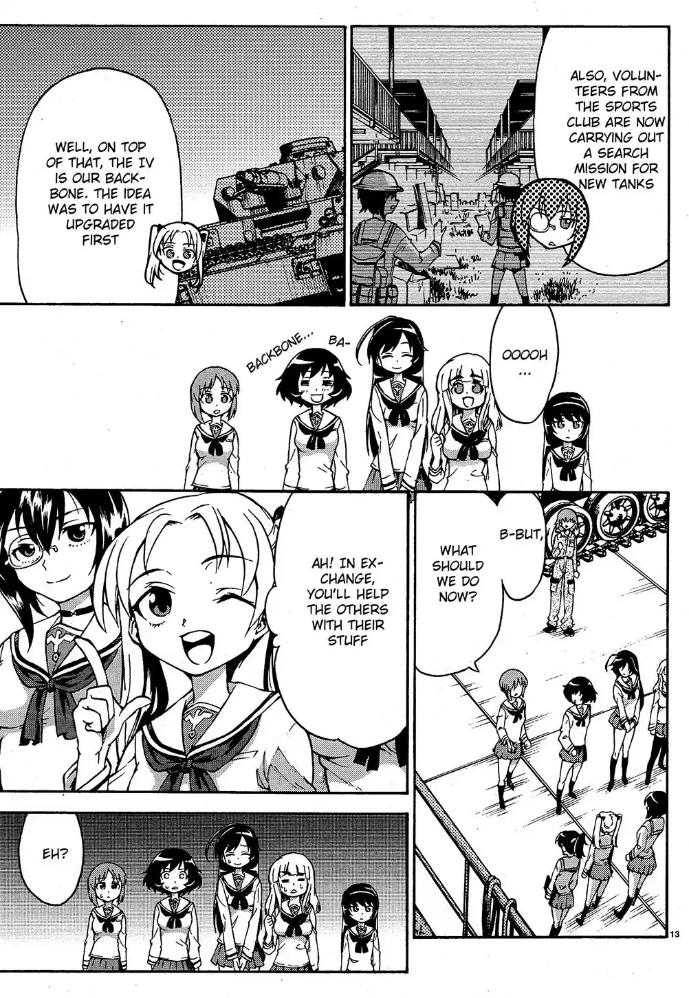 Girls ANDamp; Panzer Chapter 6 13